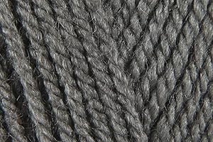 KHASO Stylecraft Special Chunky Crochet Yarn, 100% Acrylic Knitting Wool for Blankets, Cushion Covers, Toys, Jumpers - 100g Ball - Graphite (1063) - Single (1 Ball)