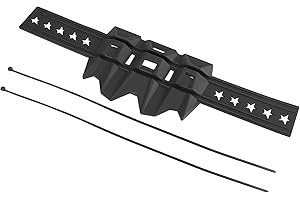 Motoforti Universal Motorbike Exhaust Muffler Silencer Protector Black