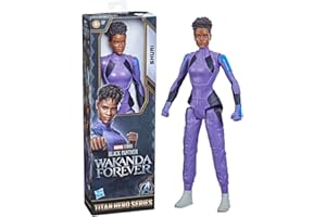 Marvel Studios - Black Panther : Wakanda Forever - Figurine Shuri Titan Hero Series - 30 cm - à partir de 4 Ans