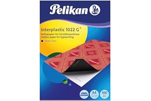 ‎PELIKAN Pelikan Kohlepapier Interplastic 1022G, DIN A4, 10 Blatt, 1 Set