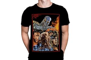 WILD STAR HEARTS Terminator Debut Mens Black T Shirt Sci-Fi Halloween Fashion Rick Melton Movie Poster Tshirt