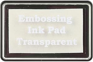 MONOJLY Tampon encreur transparent pour gaufrage pour bricolage, planificateur, scrapbooking, fabrication de cartes