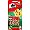 Pritt Barra Adhesiva, pegamento infantil seguro para niños para manualidades, cola universal de adhesión fuerte para estuche 
