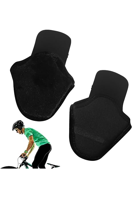 Cache-Oreilles Pour Casque Vélo - Coupe-Vent Doux - Compatible Tous Casques - Lavable Machine