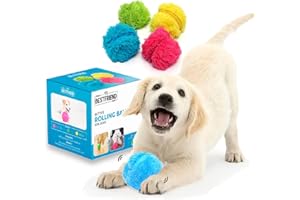YOUR BESTFRIEND SHOP Active Rolling Ball™ Pelota interactiva Perro | Pelota Perro se Mueve Sola con 4 Fundas de Colores | para Perros y Cachorros | Juguete Interactivo Perro | Interactive Dog Ball