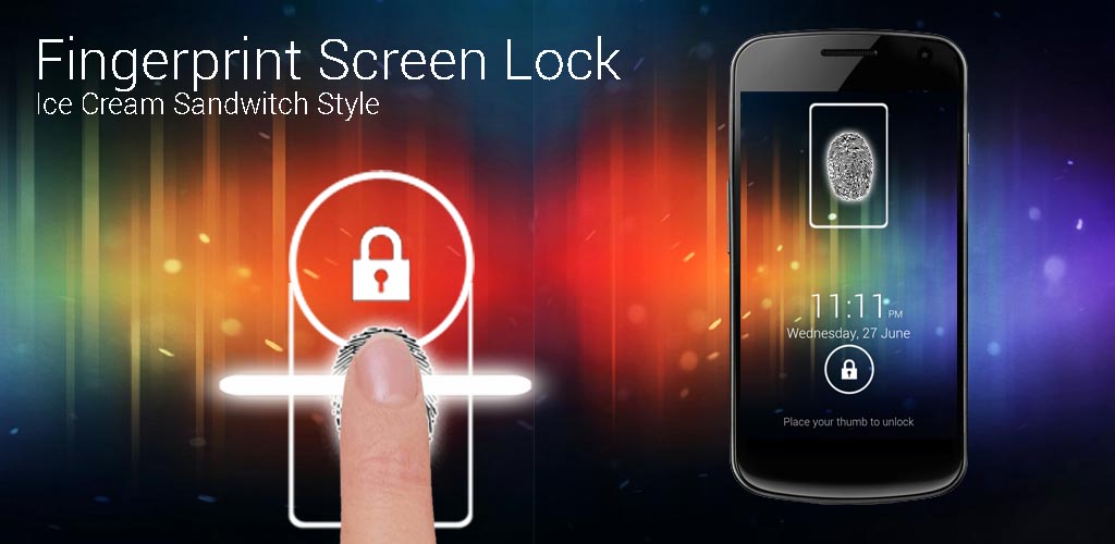 Fingerprint Screen Lock ICS Amazon.co.uk Apps & Games