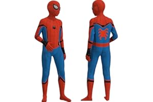 Ansamy Super Kostüm Kinder, Super Cosplay Kostüme Super Bodysuit für Jungen, 3D Anime Anzug Jumpsuit für Halloween Karneval Cosplay