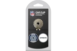 TEAM GOLF Football Fanatics General Sporting Goods Nfl Dallas Cowboys Cap Clip With 2 Golf Ball Markers, Multi Team Color