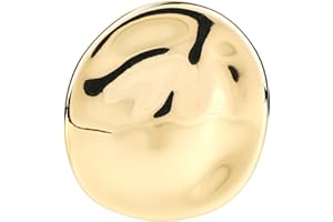 MIKOVIVI Geometric Metal Brooch Pin, Irregular Large Round Vintage Brooches for Women Men Stylish Lapel Pin Coat Evening Dress Jewelry for Lady Wedding Birthday Party