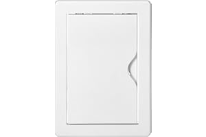 MIRATIC Trappe de Visite Carré ou Rectangulaire Panneau d'Inspection pour Systèmes de Ventilation Rabat de Révision Blanc Différentes Dimensions