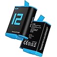 TELESIN Battery for GoPro Hero 10 Hero 9 Black Camera Battery…