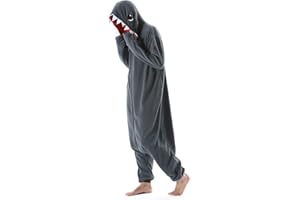SimZoo Pyjama pour Adulte Halloween Vêtements décontractés (S) 140-155 cm (M) 156-170 cm (L) 171-180 cm (XL) 181-190 cm