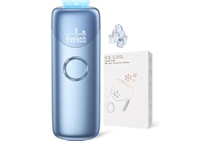 OUPSEEN Depiladora Laser IPL con Función de Enfriamiento, Depiladora Luz Pulsada con HR/SC/RA, 600NM Onda de Luz Roja, 9 Nivel de Energía, Max 19.8J, 999.900 Flashes para Hombre, Mujer, Depilación Cuerpo