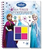 Image de Disney Die Eiskönigin Mein Fingerstempelbuch: Mit 4 zauberhaften Fingerfarben