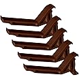 5 x TruMAX K2 Gutter Bracket C8043 Conservatory Guttering Replacement - Brown