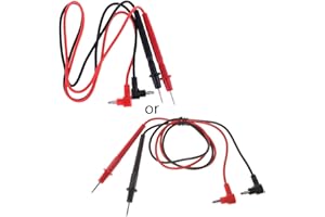 SKYVOV BOBEINI Puntali universali per sonda Pin per multimetro digitale Punta ad ago Tester multimetro Sonda per piombo Cavo per penna a filo 10A