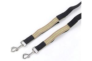 HY HEALTH Hy Elasticated Side Reins (One Size) (Black)