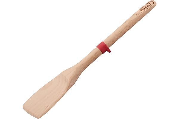Tefal - K2300814 - Ingenio Bois - Spatule Pleine, 2,7 x 32,5 x 7,6 cm.