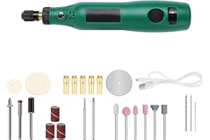 Zestaw Mini Szlifierki Elektrycznej DC 5V 3-biegowa Regulowana Mini Rękojeść Wiertarka Elektryczna Szlifowanie Grawerowanie Pióro Grawerowanie Grawerowanie Przycinanie Narzędzie do Polerowania Zielony