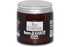 TOOLO Bio Essenze - Burro di Karitè Purissimo - 100 ml | Elevate proprietà idratanti, nutrienti ed eudermiche