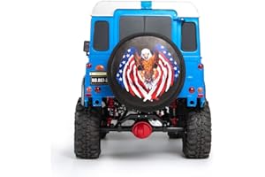 ZuoLan Couverture de pneus de Rechange enjoliveur de Roue for 1/10th Crawler Truck Car Traxxas TRX4 (#C)