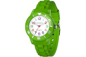 TENOCK Montre Enfant Aiguille, Montre Apprentissage pour Enfants Montre-Bracelet, 30M éTanche Garçons Filles Montre Analogique