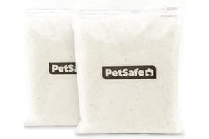 PetSafe ScoopFree Premium Arena de Cristal para Gatos - Control de Olores, Sin Polvo - Sin Fragancia, Pack de 2