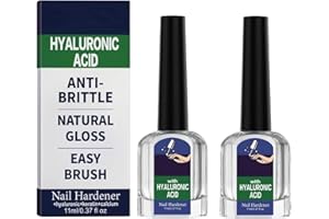 HEYZEIBO Hyaluronic Acid Nail Care with Vitamin E & Jojoba Oil, Nail Hardener & Strengthener, Intense Moisture Treatment for Dry Toenail Damaged Fingernail