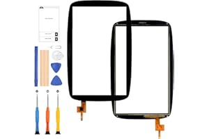 LADYSON GPS Touch Screen Digitizer Vetro Sensore Parti di Ricambio 6.0 Pollice per Tomtom Go 6000 Go 600 Navigazione Riparazione Sostituzione con Strumenti Gratuiti