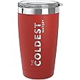 The Coldest Water Tumbler Cup Hydro Pint (Sliding Lid) Beverages Hot and Cold 3X Longer, Durable Double Wall Insulated Thermos Flask (Red, 591 ml)