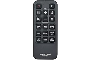 AKB74935611 Ersätt fjärrkontroll – VINABTY AKB74935611 soundbar fjärrkontroll ersättning för LG Sound Bar SJ6 SJ6B SJ8 SJC8 S
