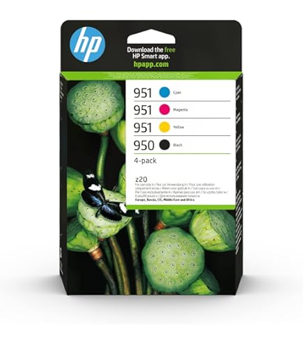 HP Compatibili 4 Cartucce HP 950XL/951XL Con Chip – Compatibili Con OfficeJet Pro 8100 E 8600 Hp 250 G9 I5 - Foto 7