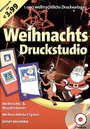 Preisvergleich Produktbild FRANZIS Weihnachts-Druckstudio