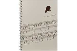 PUNK Musical Notation Staff Notebook,Music Manuscript Paper,With 50 Pages Music Blank Sheet Music Notebook(Music Sheet White)