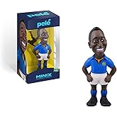 MINIX - Futbol Yıldızları #110C &ndash; Brezilya Set 2 &ndash; Futbol Efsanesi Pele &ndash; Koleksiyon Fig&uuml;r&uuml;, 12 cm