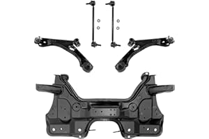 AJS PARTS 1x Achsträger 2x Querlenker 2x Koppelstange Vorderachse für Opel Corsa D S07 + Van
