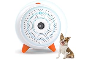 Bubbacare Antibell fur Hunde, Ultraschall Gerät Hund Stoppt Hundebellen Anti-Bell-Gerät Hunde-Bell-Stopper LED-Anzeige für Kleine Welpen Mittelgroße Große Hunde Anti-Bell Erziehungshalsband Hund
