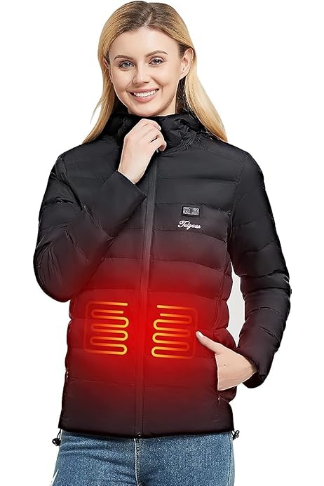 DR.PREPARE Gilet Chauffant Polaire Homme Femme Veste