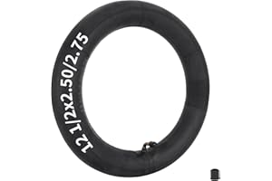 MTATCN 12,5 x 2,75 12 1/2 x 2 3/4 Innenrohr für MX350 MX400 Rocket Electric Dirt Bike Scooter Kinderwagen X-Treme X-560 eZip E-500 E-750 E-900 12,5 x 2,25/2,50/2,75 Rohr 1 Pack