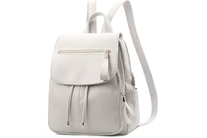 DIRRONA Plecaki damskie Plecaki na co dzień Antykradzieżowy Plecak damski Wodoodporne torby ze skóry PU Średnie na ramię Torebka College Bookbag Work Travel Plecak