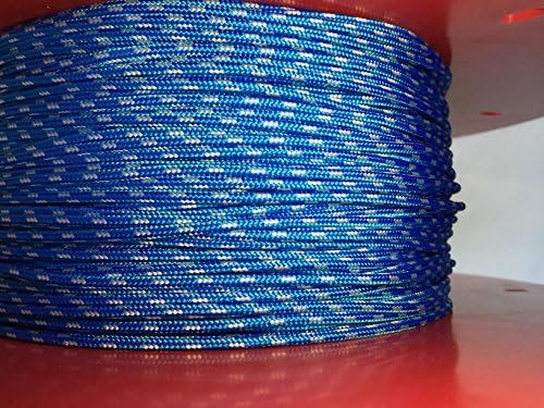 Orsa Marine Dyneema/Spectra Rope Sailing Dinghy Low Stretch (Blue/White, 3mm/10meters)