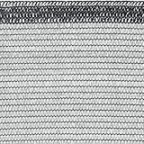 Color gris claro Tenax 1A130318 Soleado Glam Malla Tejida de ocultación de Color Gris Claro