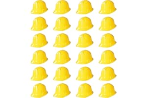 Novelty Place Construction Partyhüte - Verkleide weiche Hüte für Kinder und Erwachsene (24er Pack)