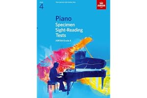 Abrsm piano specimen sight-reading tests, grade 4 - piano