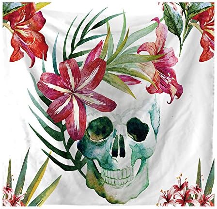 Wall Hanging Tapestry, Hippie Hippy Tapestries,Halloween Skull Head Printing Home Tapestry, Cotton Handmade Bedsheet,sofa cover, Bedding Bedspread, Picnic Beach Sheet, Table Cloth, Decorative Wall Hanging,200*150cm
