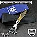 Produktbild Gillette MACH3 Herren Rasiermesser mit Horn Griff Replica & Leder Travel Fall > Gent 's Essentials | Rasier & Pflege | Travel Gear für Ihn