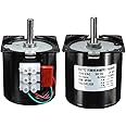 xcluma Plastic 60KTYZ 220V 2.5R/Min 2.5 Turn Per Minute 14W 14 Watt Permanent Magnetic Electric Gear Motor 50Hz Incubator Motor