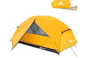 Forceatt Camping Tente 2-3 Personnes, 3-4 Saison Imperméable & VentiléeTente, avec Installation Facile, pour Outdoor Camping, Randonnée