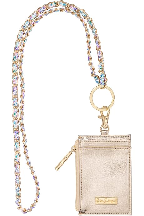 Id Badge Holder Lilly Pulitzer Snap ID Case Slim Card Holder
