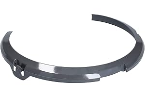 LUTH Premium Profi Parts Anillo de protección contra desbordamiento Tefal SS-992251 Alternativa para freidora de Aire Caliente ActiFry